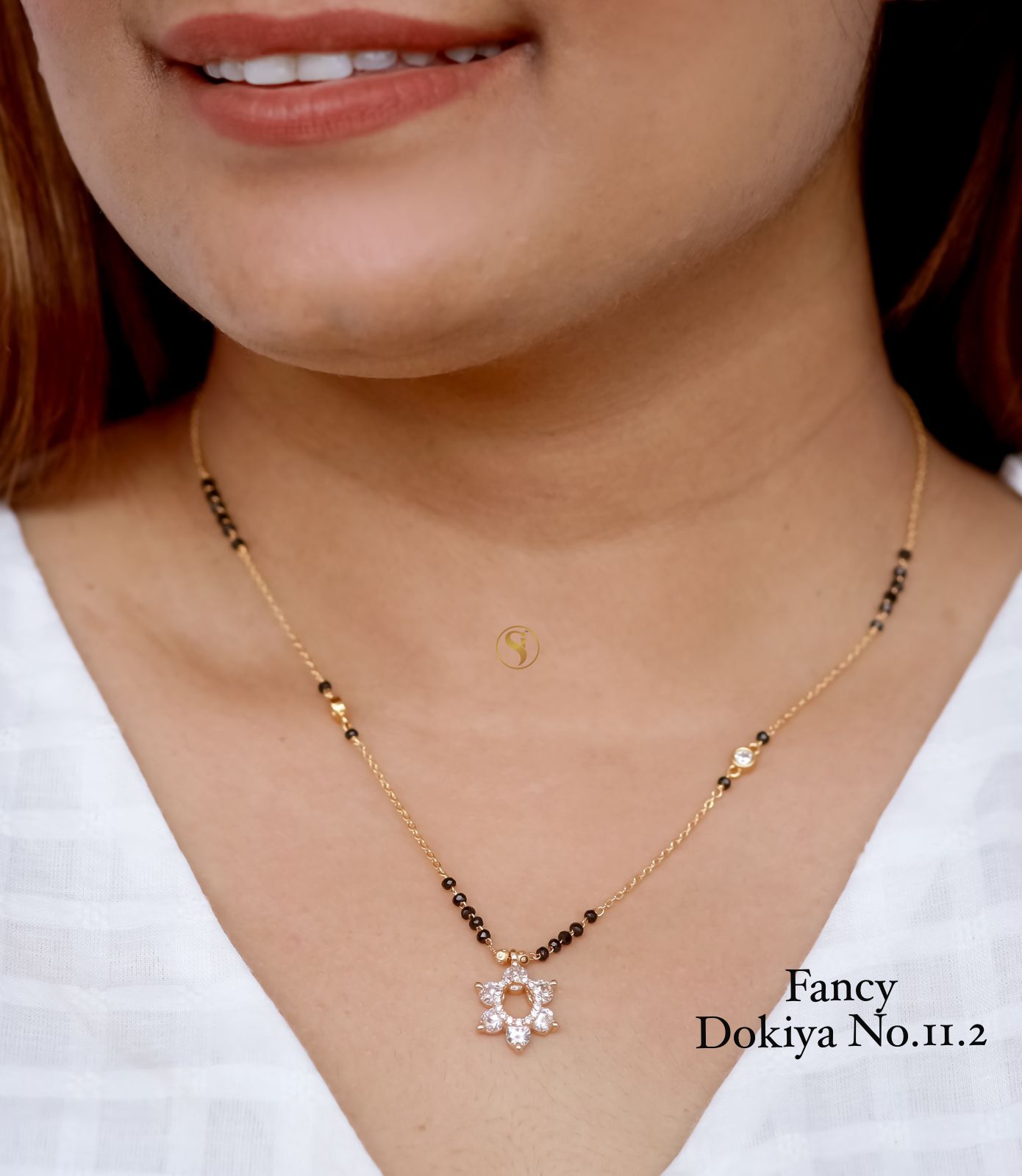 Designer Daily Wear Dokiya Mangalsutra 20 Wholesale Shop In Surat
